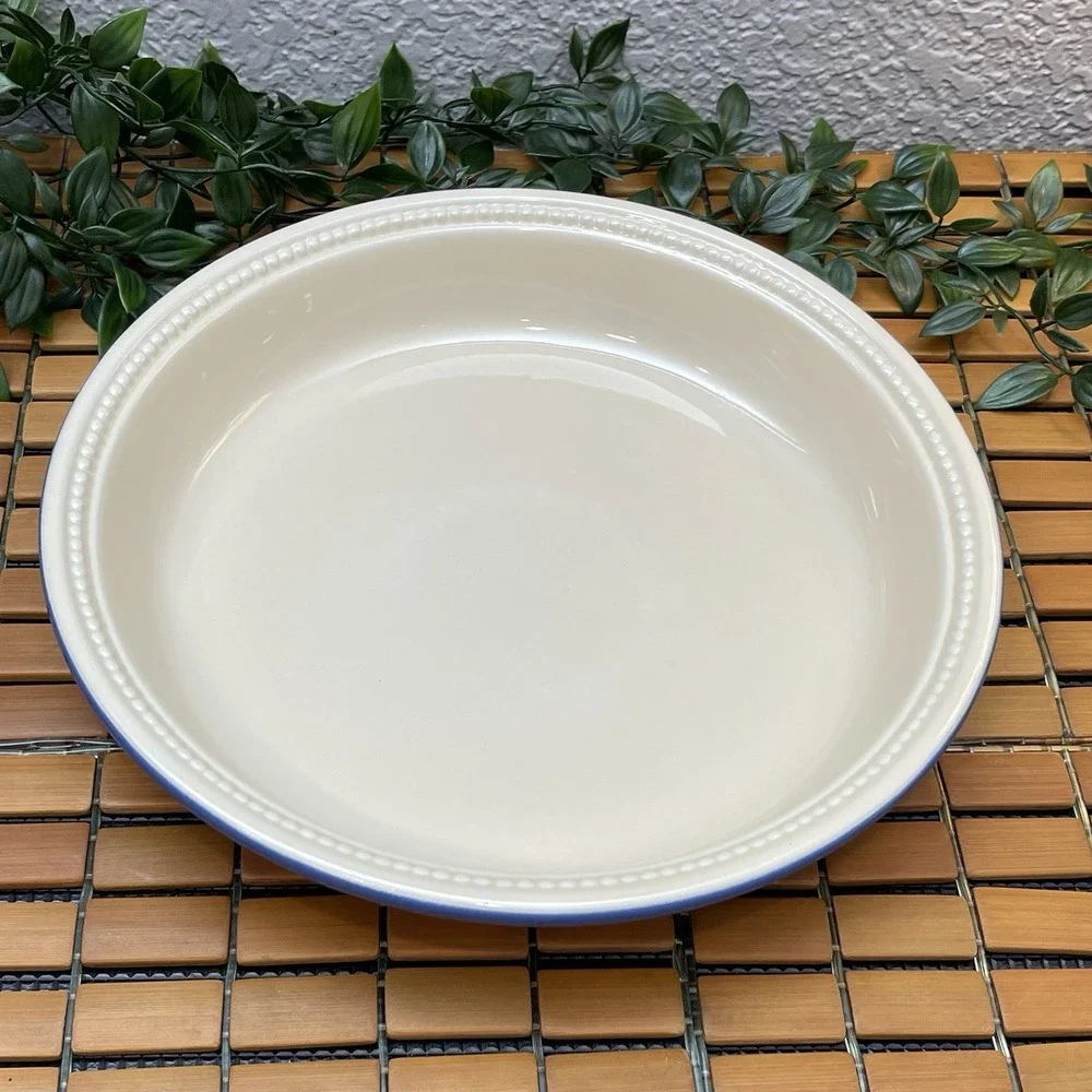 Le Creuset cobalt Blue Stoneware Pie Dish 26cm 11.5